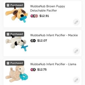 WubbaNub Pacifiers